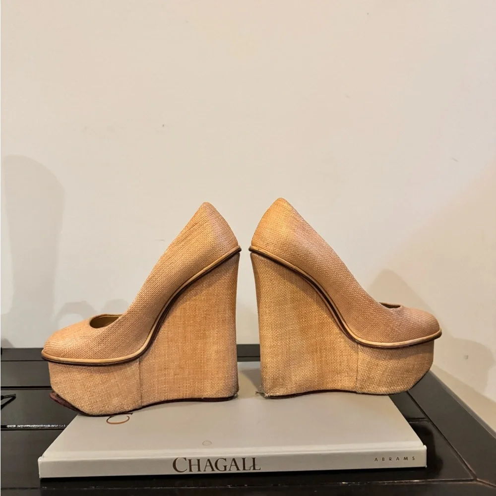 Charlotte Olympia
130mm leather Carmen pumps - Picture 4 of 10